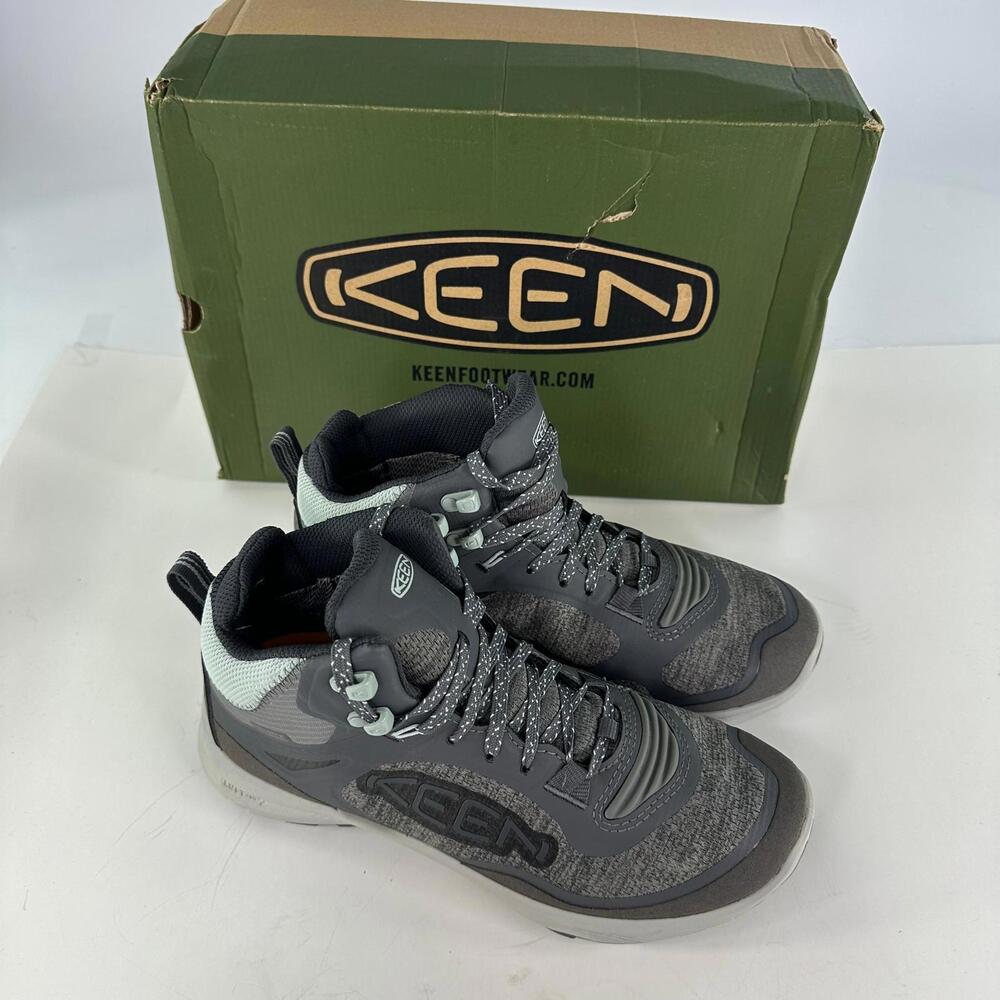 Terradora Flex Waterproof Mid Hiking Boot US 6.5 Magnet Cloud Blue Mid Shoes - Picture 11 of 13